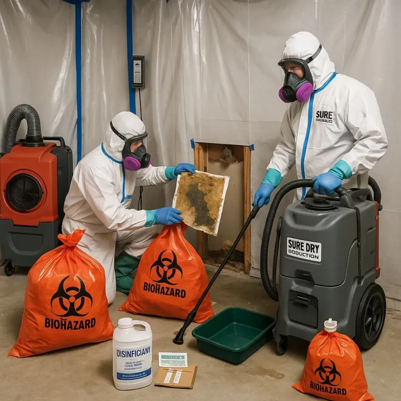 Contaminated Water Handling Protocols process in Crawford County, AR